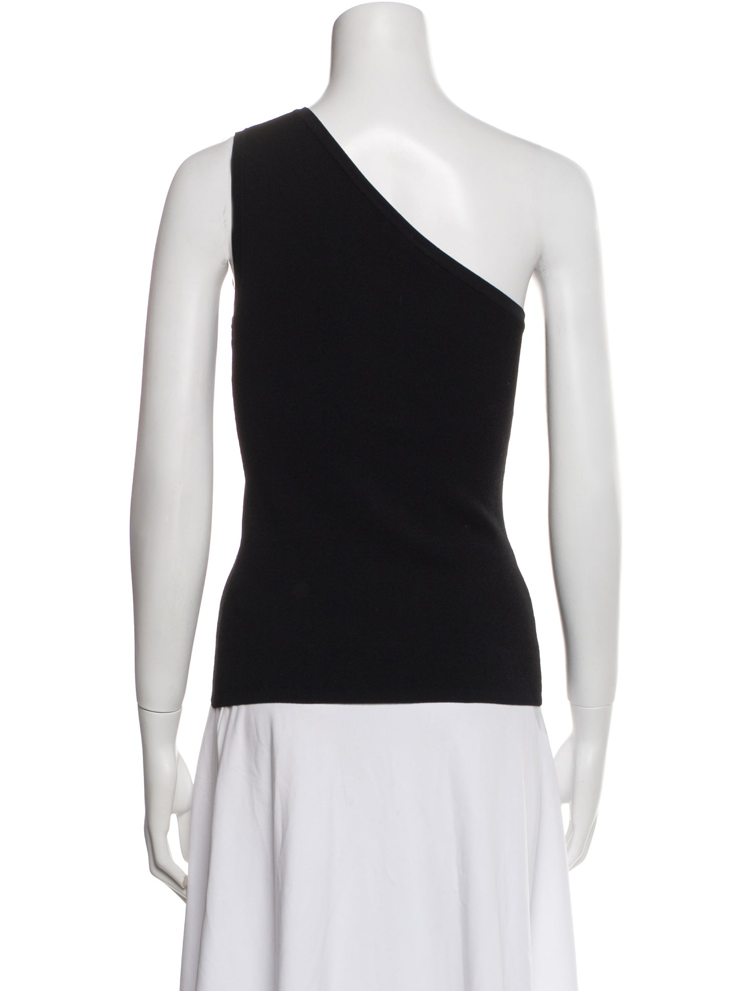 Michael Kors One-Shoulder Sleeveless Top